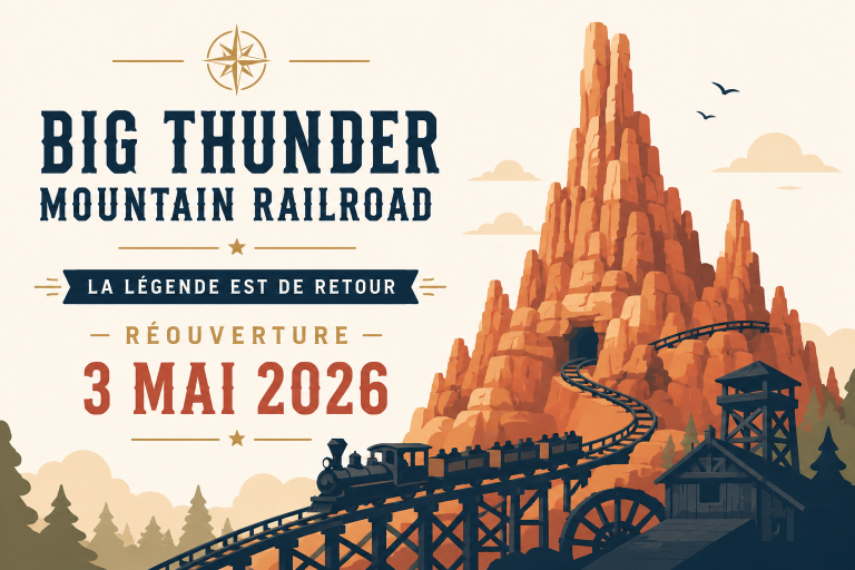 Big Thunder Mountain Railroad est de retour!